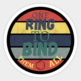 One Ring Sticker